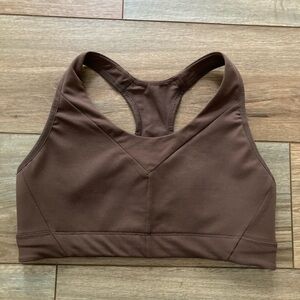 EUC - Patagonia Chocolate Brown Sports Bra